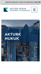 Mobile Screenshot of akturkhukuk.com